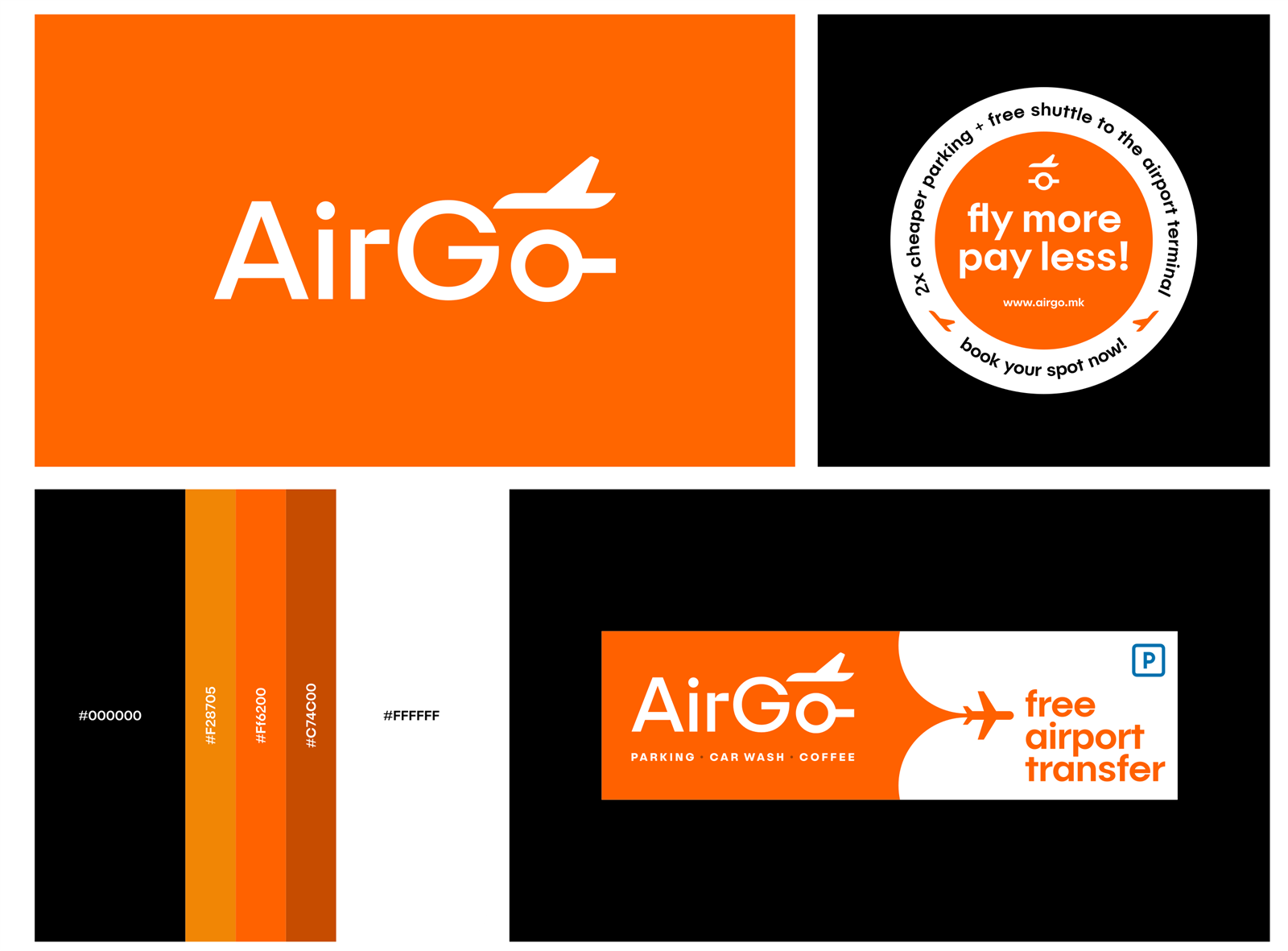 AirGo brand guideline spread